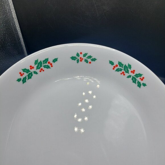 2 Corelle By Corning Winter Holly Days Christmas Oval Serving Platter Plate Dish - Picture 5 of 7